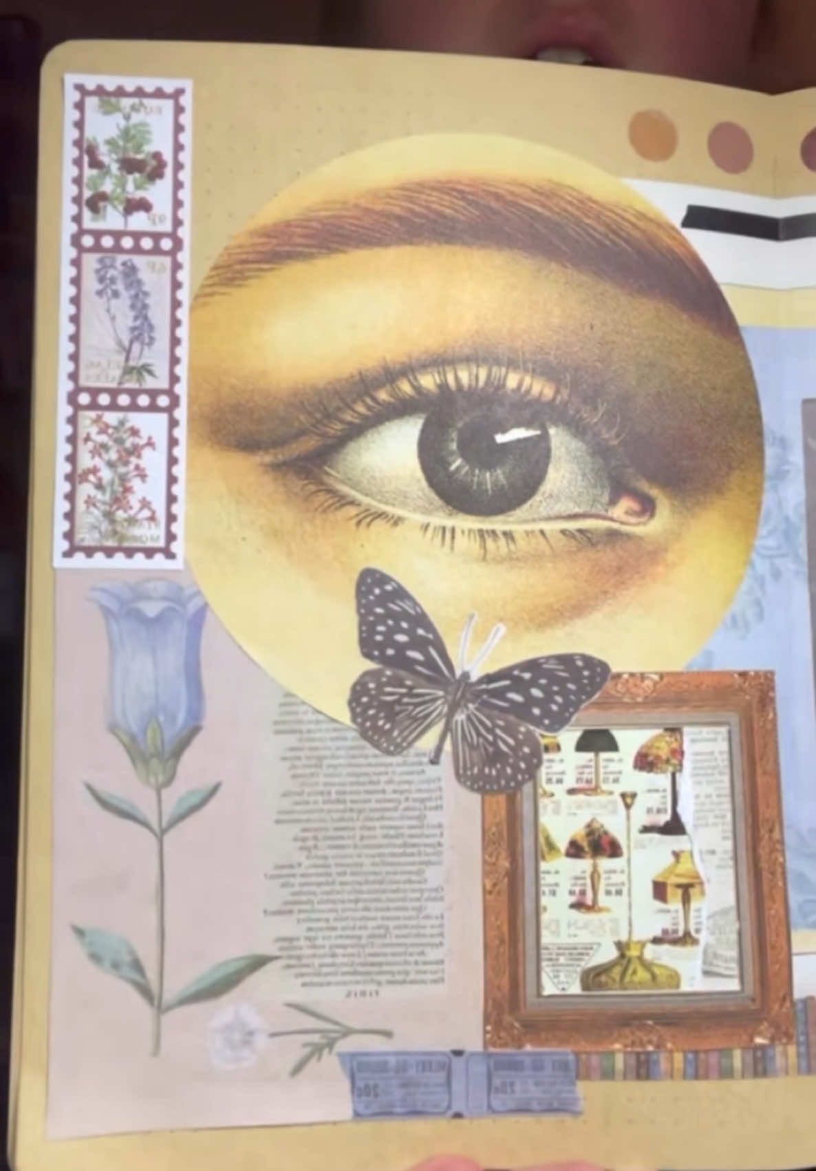 thank you for making this so fun  #ktscanvases #junkjournal 