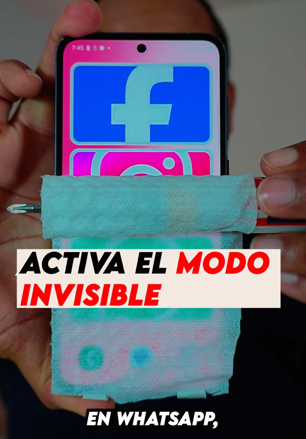 Como Activar el modo invisible #tipsdetecnologia #tecnologia #tipsandroid #tecnologiacolombia #tipscelulares #cali #tech #tipstecnológicos #tipsandtricks #pasoapaso #bogota #medellin #trucosytips #trucoscelular 