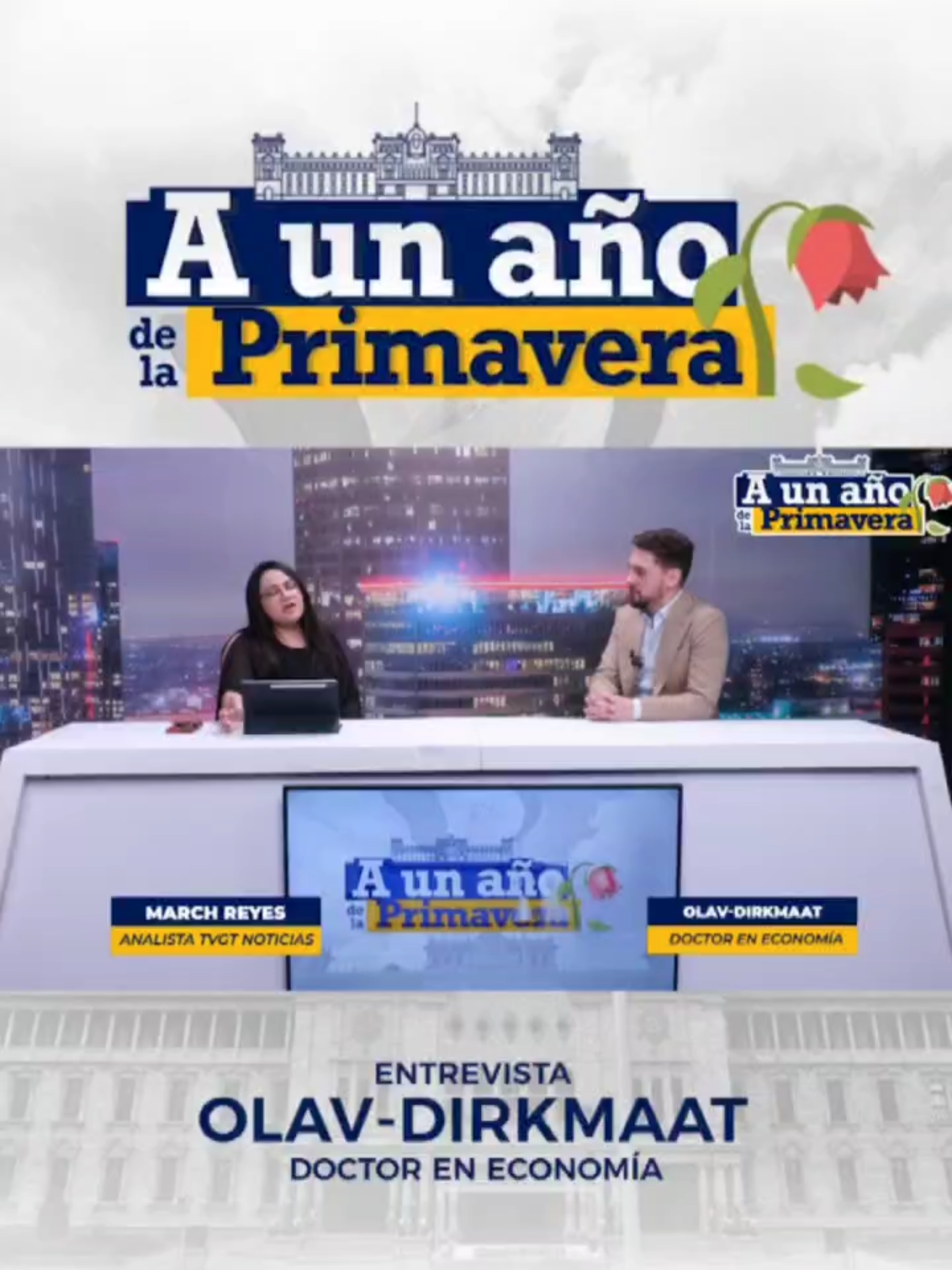 🔴 📹 A UN AÑO DE LA PRIMAVERA CON  OLAV-DIRKMAAT #Guatemala #Guate #GT #Gobierno #Semilla #Bernardo #Arevalo #Viral #Parati #PartiGT