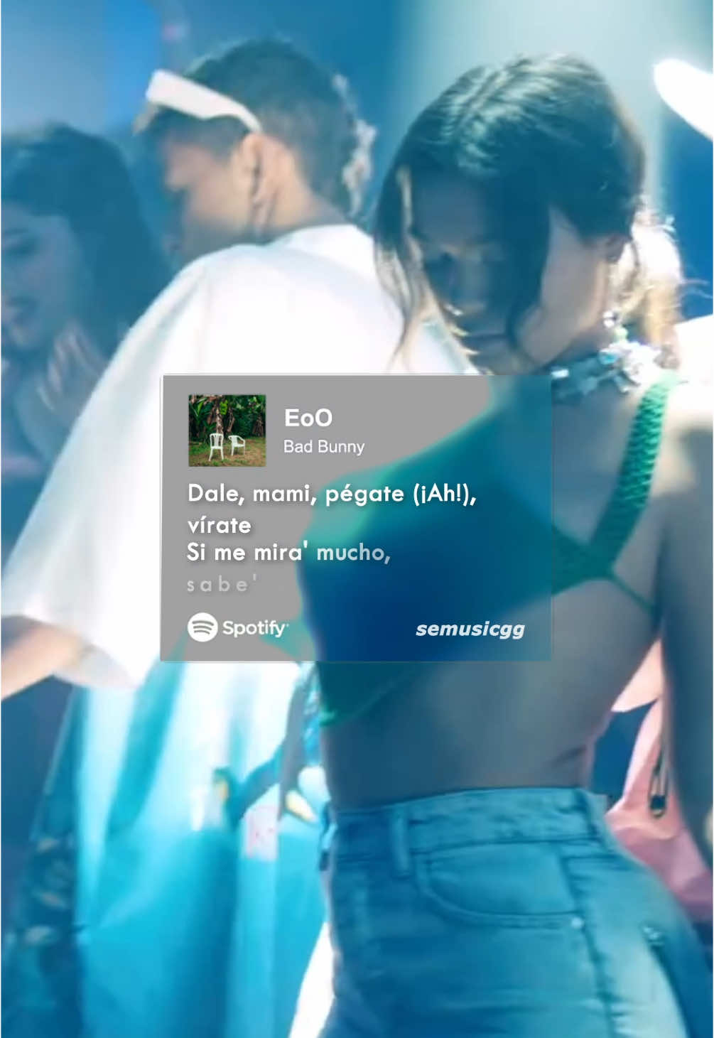 Dale, mami, pégate😏 | EoO🗣️ #badbunny #dtmf #eoo #newalbum #verano #2025 #perreo #spotify #fyp 