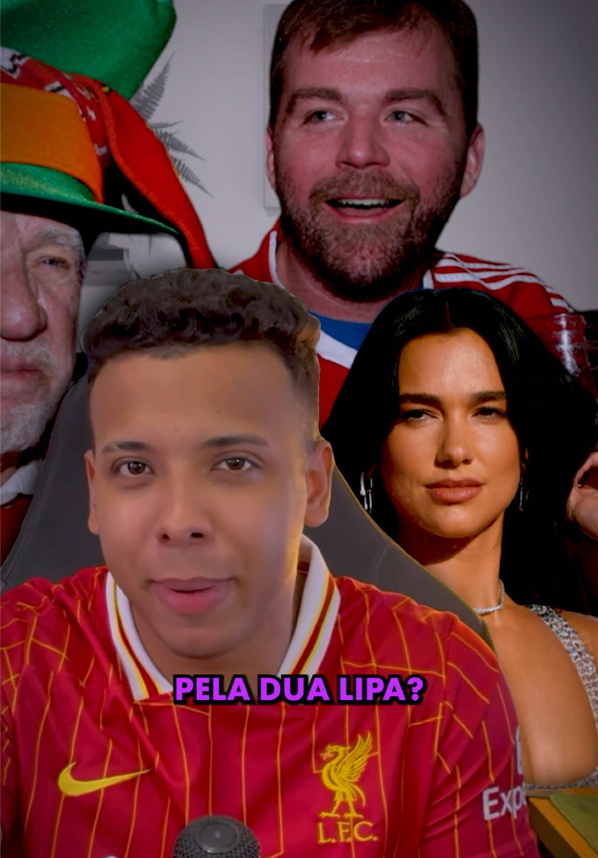 Você sabe porque a torcida do Liverpool AMA a DUA LIPA? #futebol #futebolingles #liverpoolbrasil #dualipa #liverpoolfc 