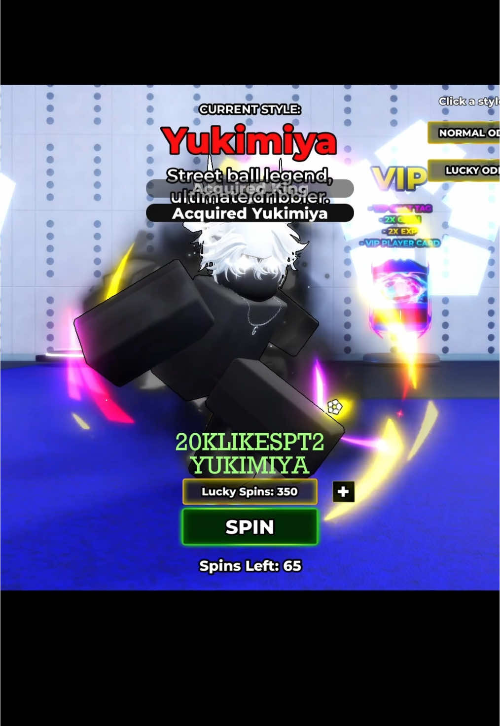 Yukimiya Style Showcase | Blue Lock Rivals Update | #fyp #roblox #blr #bluelock 