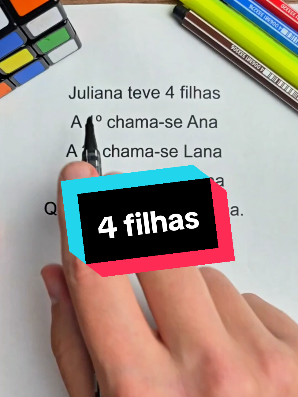 Quer ver que vai ter gente que vai responder? #raciociniologico 