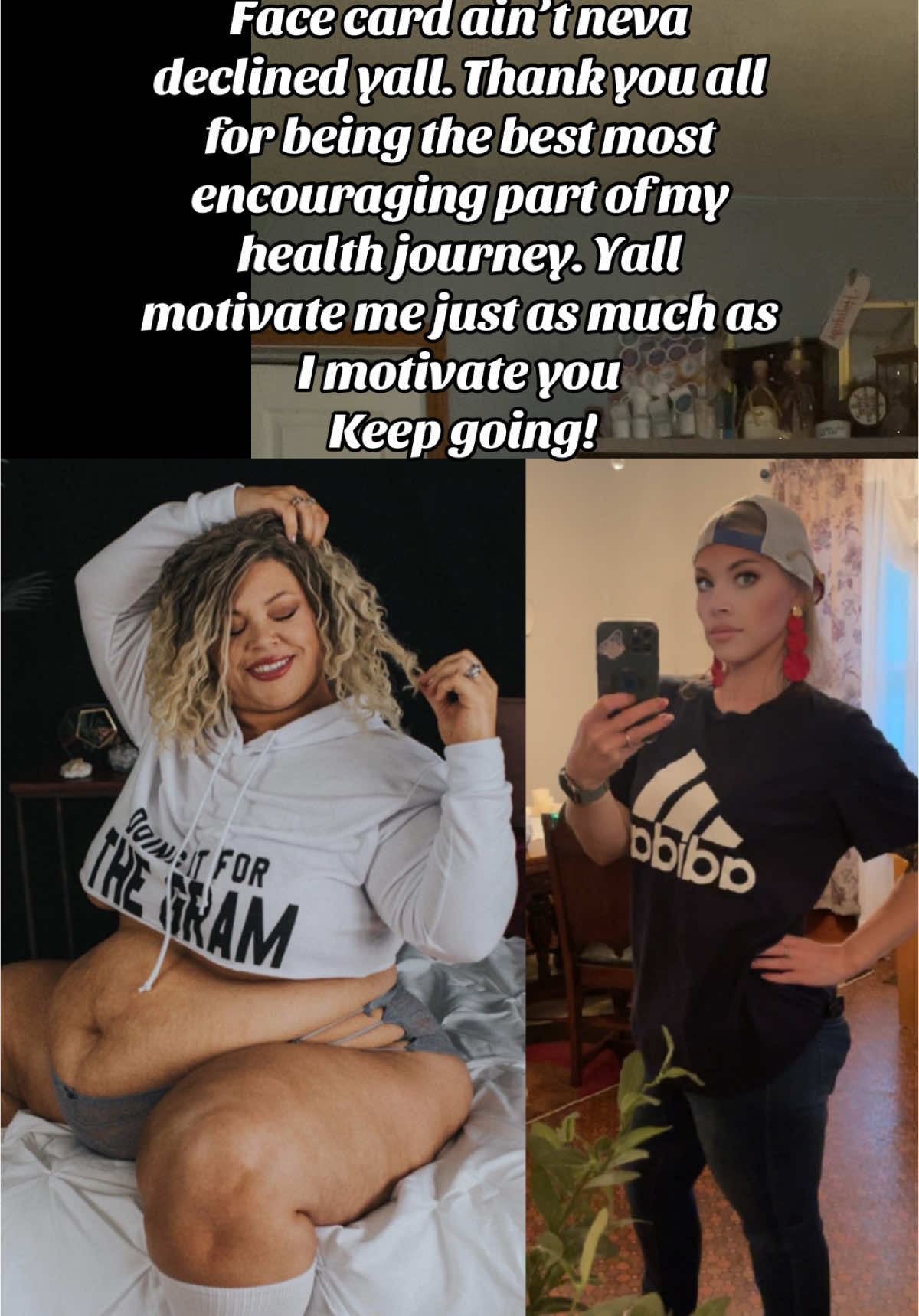 As promised. Y’all. I’m gonna miss the community I’ve grown here in my journey to health. On my journey to plastics. On my over 200lbs I’ve lost. To rebuild will be fine but it will not be the same. This app can not be replicated or replaced. It’s a shame. #vsg #vsgcommunity #vsgjourney #vsgbeforeandafter #wls #wlsjourney #wlscommunity #bariatric #bariatricsurgery #bariatriccommunity #bariatricqueen #weightloss #weightlossprogress #weightlossmotivation #weightlossjouney #weightlossjouney #weightlosssurgery #glp1 #glp1forweightloss #glp1community #glp1journey #type2diabetes #motivation #inspiration #women #womensupportingwomen #fyppppppppppppppppppppppp 