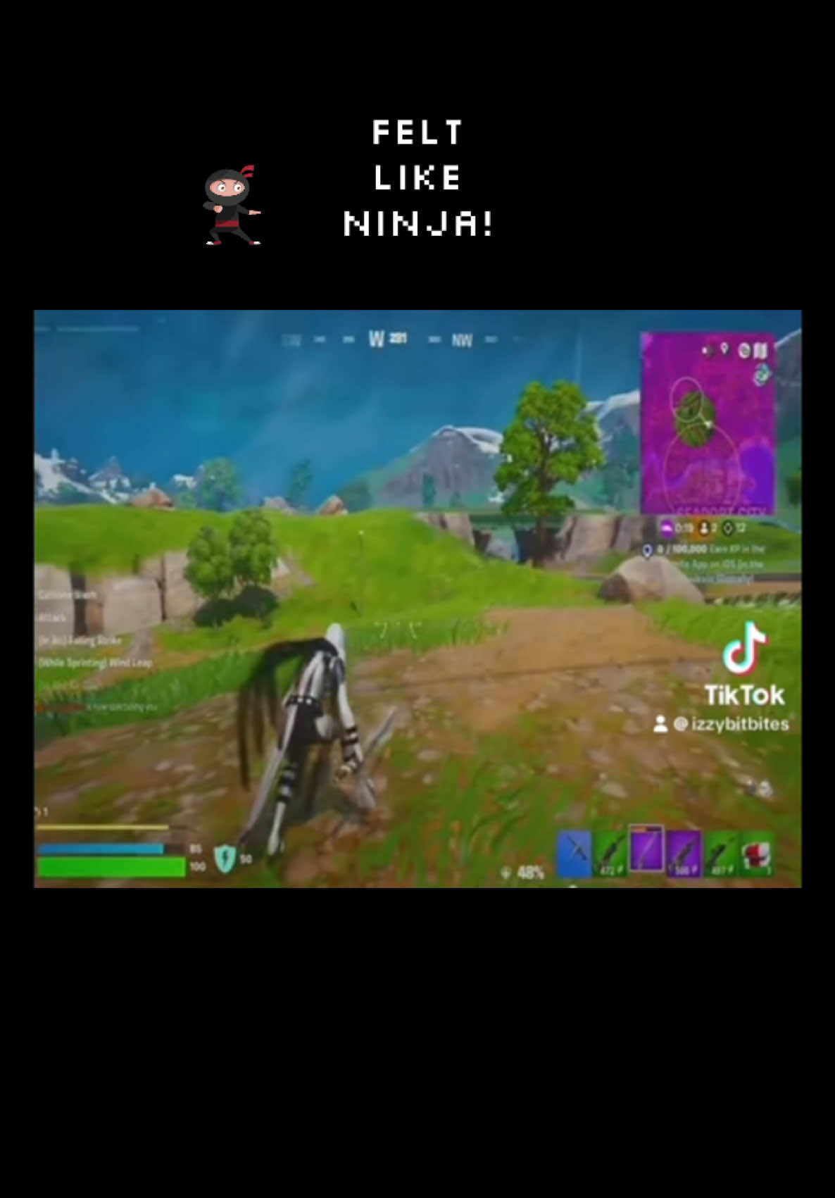 When you just get lucky! Also if bu some reason it goes dark here on Sunday, Im pretty much on everywhere else so phras please follow! Twitch/instagram/x and will try to post more on YouTube! Thanks for the support so far! #envtuber #vtuber #GamerGirl #fortnite #havingfun #like #share #comment #thankyou 🖤🫶🏻