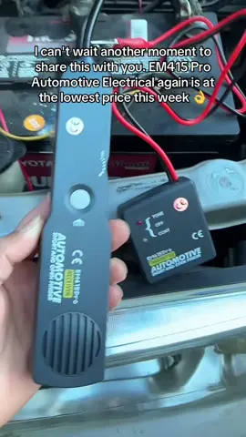 I can't wait another moment to share this with you. EM415 Pro Automotive Electrical again is at the lowest price this week #tiktokshopholidaydeals #trending #viral #tiktokshopfinds 