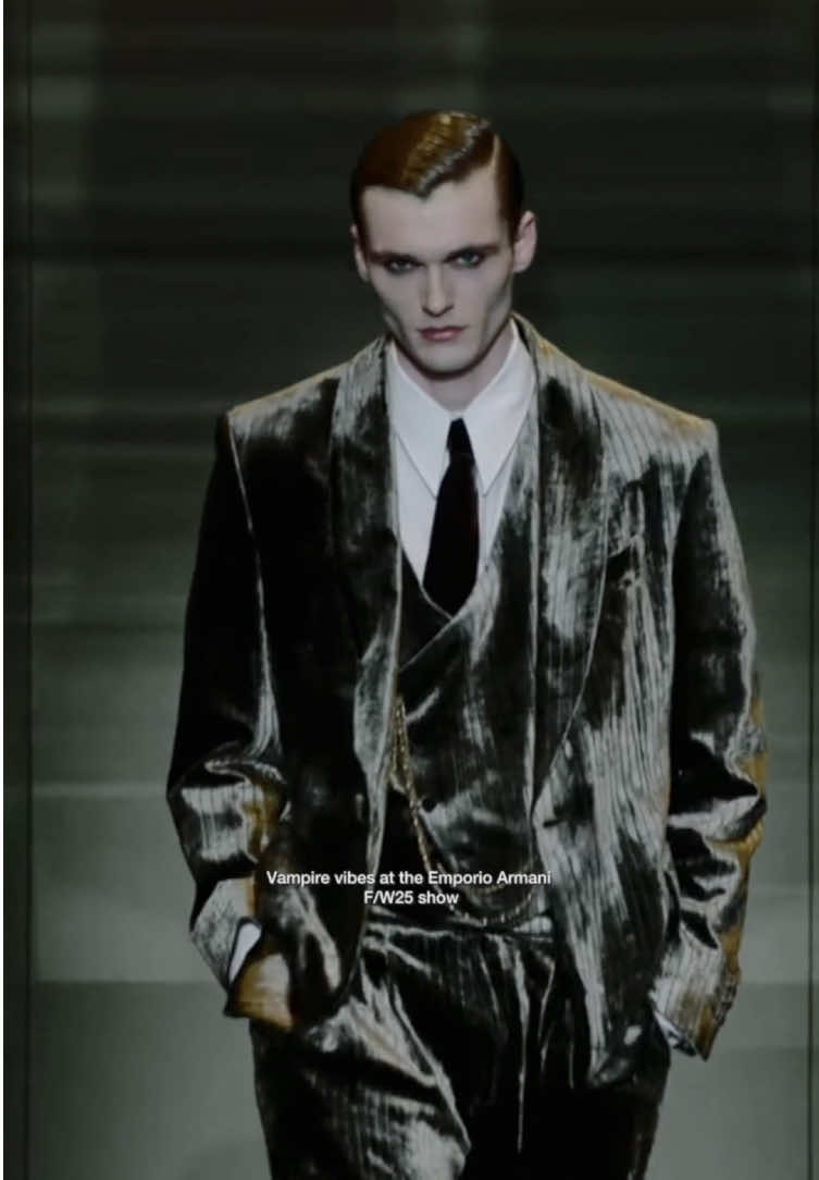 NEW | #EmporioArmani Fall 2025 menswear 