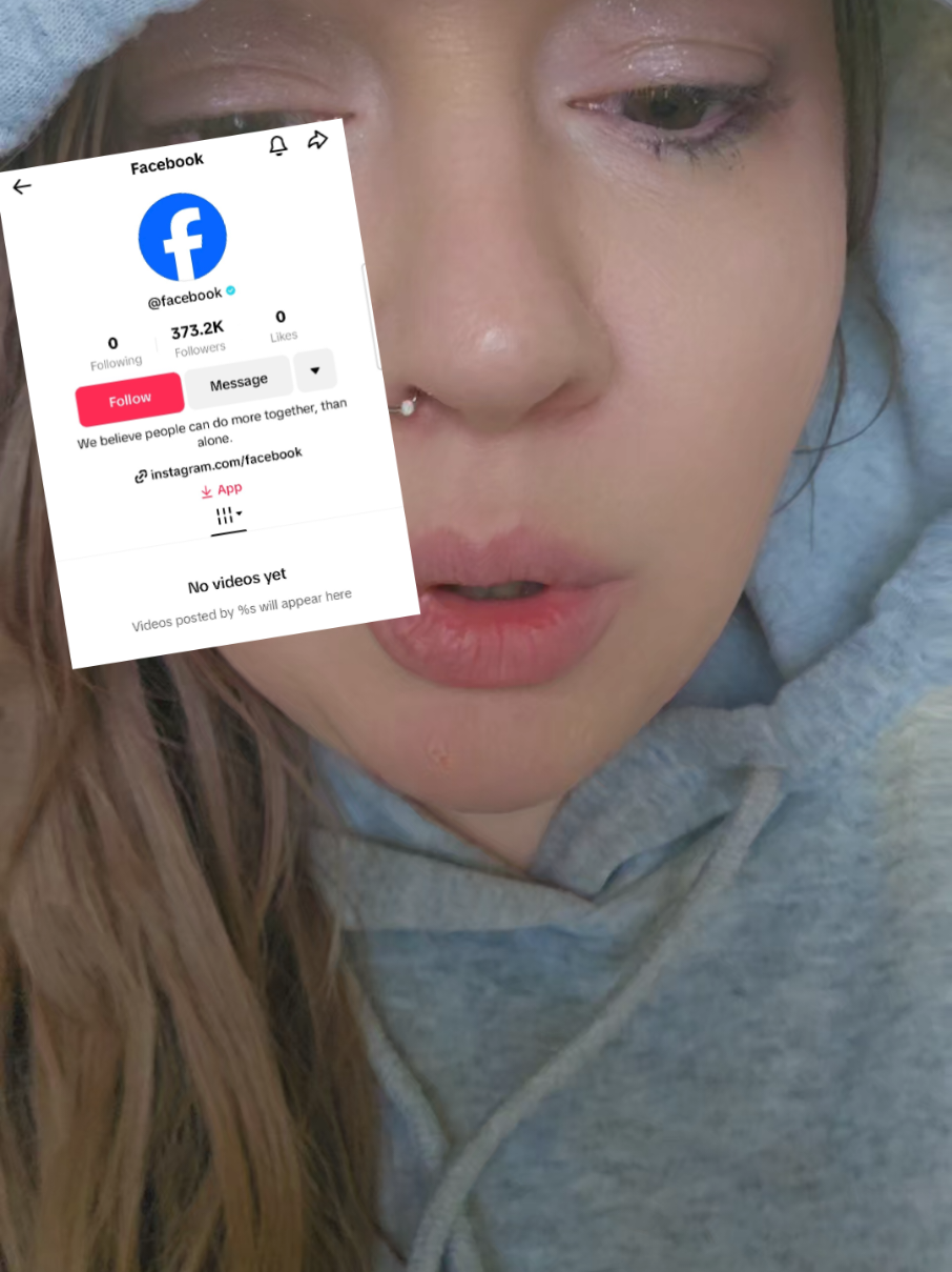 Tiktok Ban Update: Facebook just made a Tiktok account? Read the bio 👀 #tiktokban #meta #facebook 