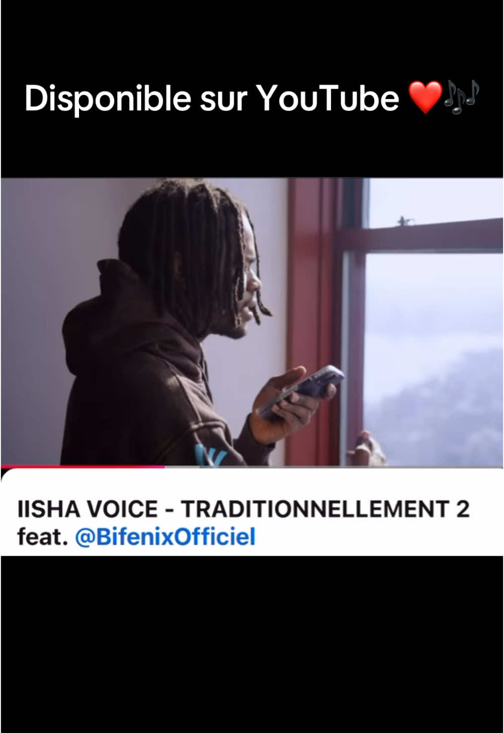 Le clip : traditionnellement 2 est deja disponible sur youtube  @iisha voice officiel 🤍🫀🪫🦋 @50milli1 