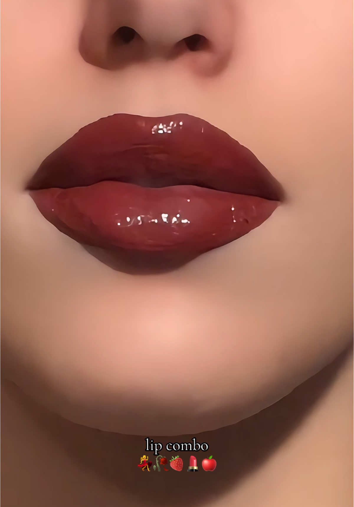 lip combo 💄 #lips #lipcombo #overline #liplook #liptutorial #overlinetuto #bestlipcombo #makeup #kyliejenner #red 