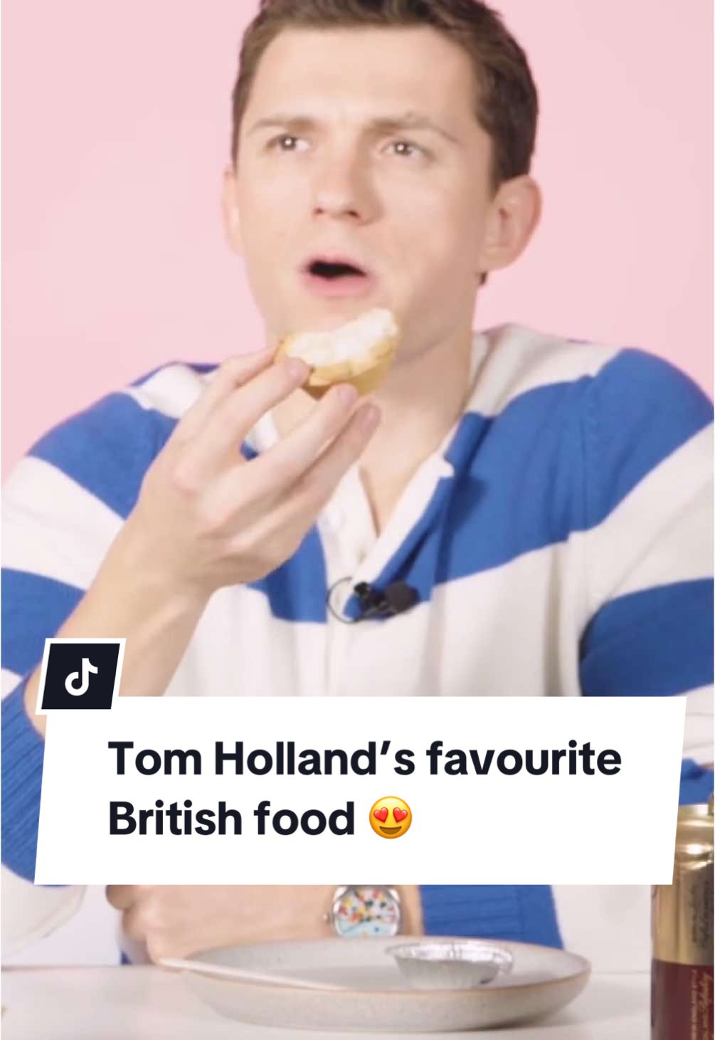 My aim for 2025 is to be as happy as Tom Holland is eating a mince pie 😂 #tomholland #tomhollandedit #bero #berobrewing #britishtiktok #fyp  @BERO 