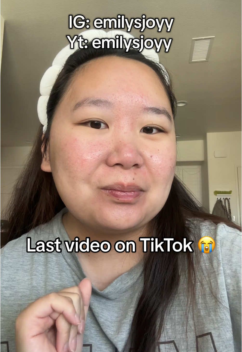 See you guys on Instagram and YouTube 🥲🫰🏼 goodbye TikTok (hopefully not) lol #tiktok 