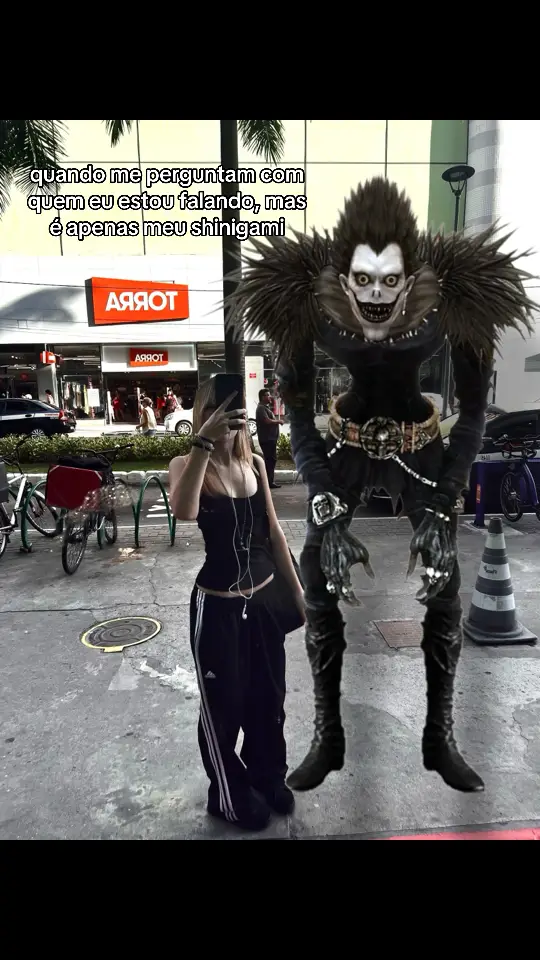 oxi me deixa falar com o ryuk em paz #fy #deathnote 