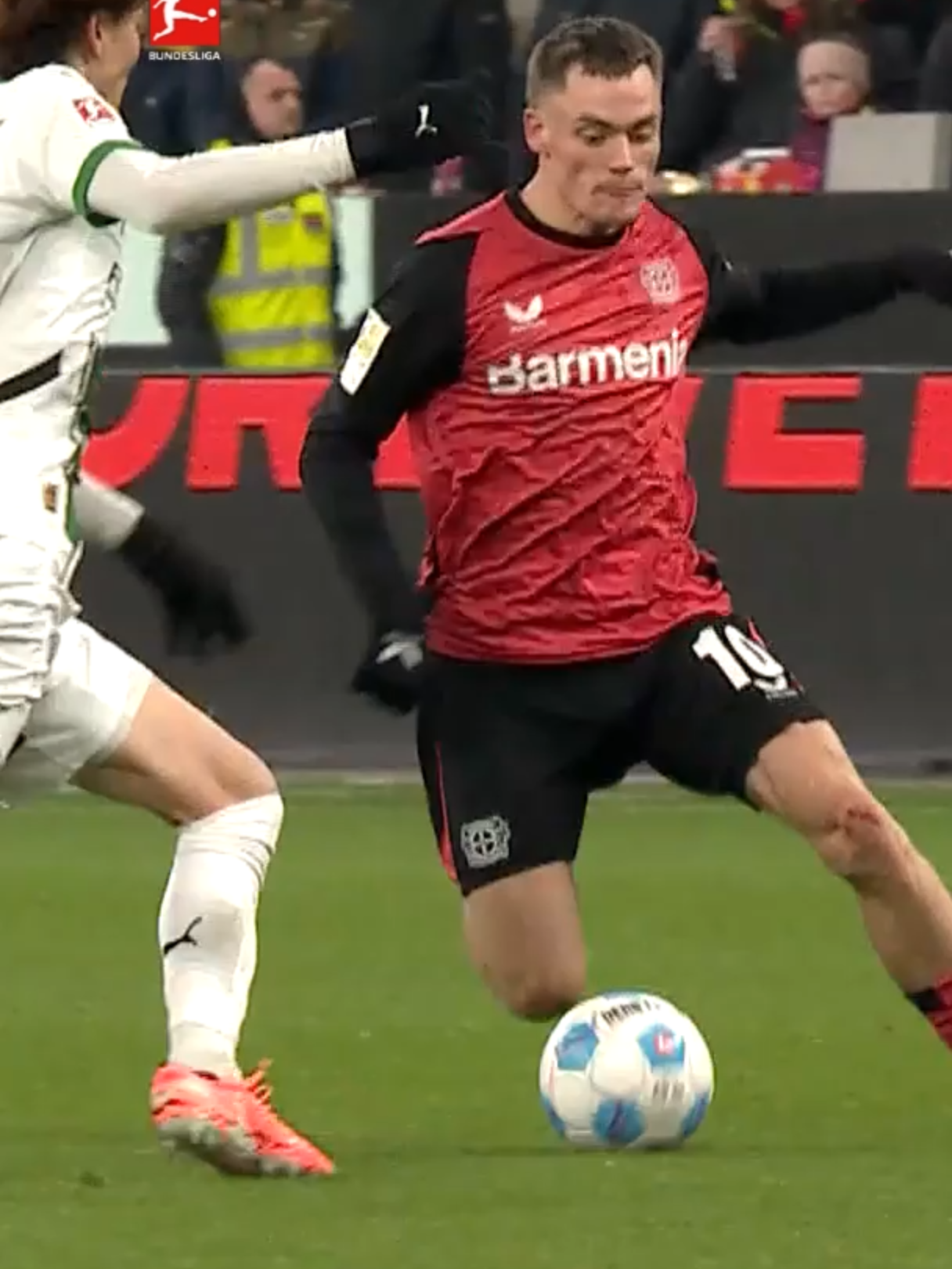 Wirtz masterclass 🆚 Gladbach #bundesliga #gladbach #leverkusen #wirtz #bayer #borussiamönchengladbach #bayerleverkusen