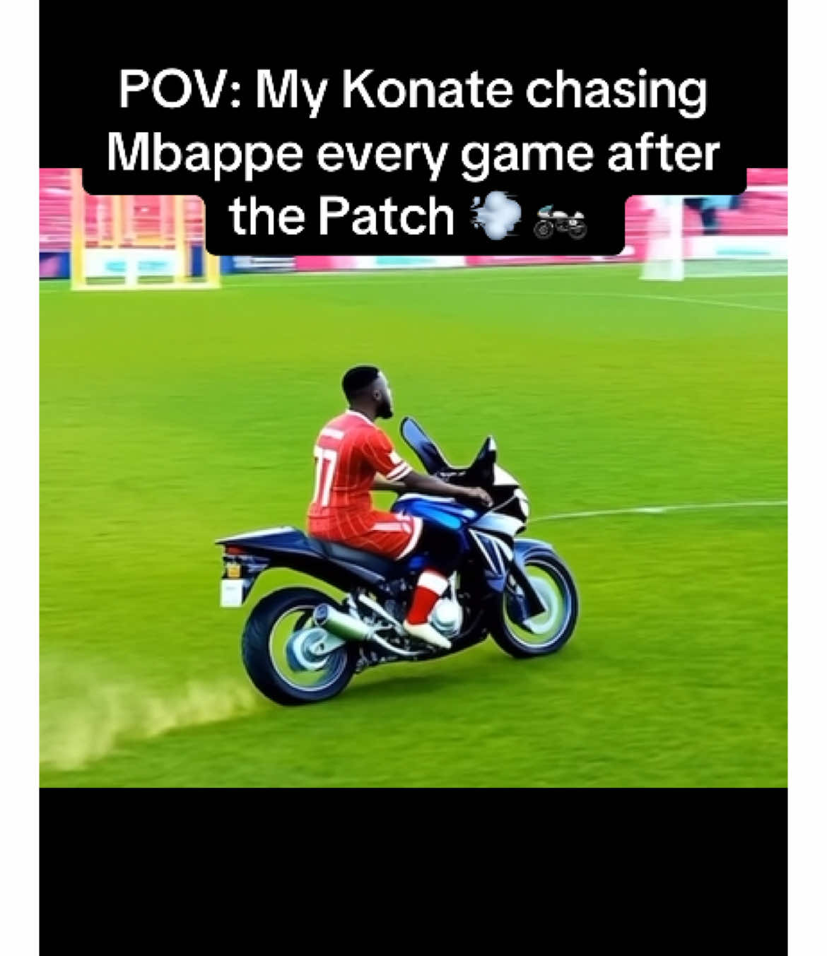 POV: My Konate chasing Mbappe every game after the Patch 💨 🏍️  #toty #review #fut #eafc25 #player #rating #eafc #fc25#ultimateteam #fy #fyp #foryoupage #viral #toty #teamoftheyear 