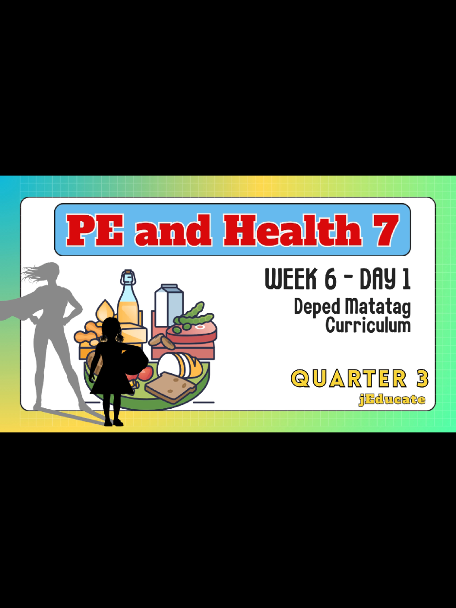 QUARTER 3 - PE AND HEALTH 7 WEEK 6 #foryou #fyp #quarter3 #mapeh7 #peandhealth7 #depedmatatagcurriculum #depedmatatag 