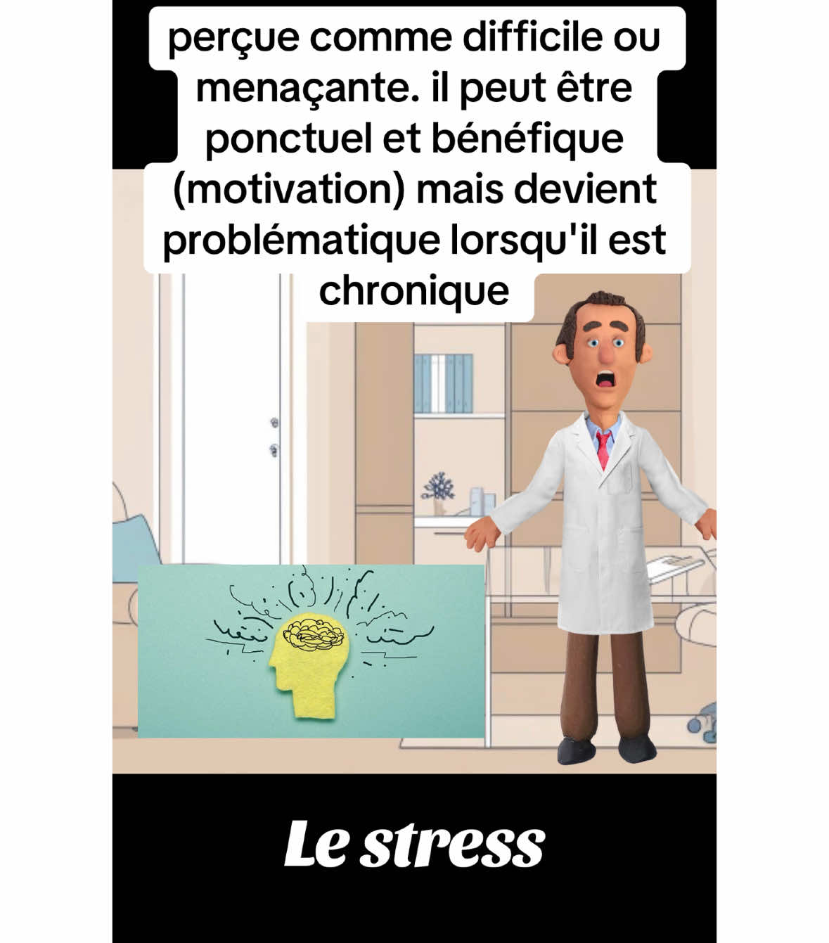 Stress : réaction naturelle, mais attention au chronique. Respirez, bougez, parlez, et prenez soin de vous ! 💆‍♀️💡#nursetiktok #ifsi #etudianteinfirmière #hopital 