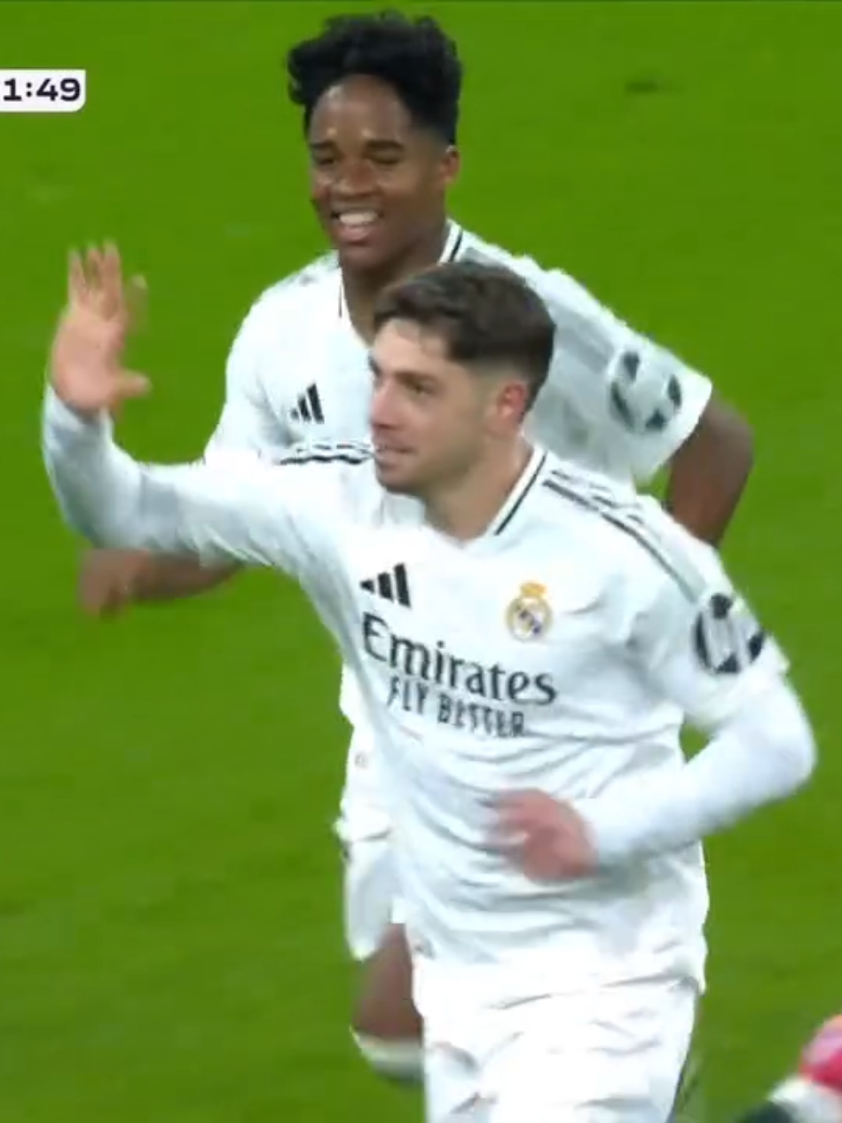 هدف فالفيردي  #valverde #realmadridfc #valverde🇺🇾⚡ @Real Madrid C.F. 