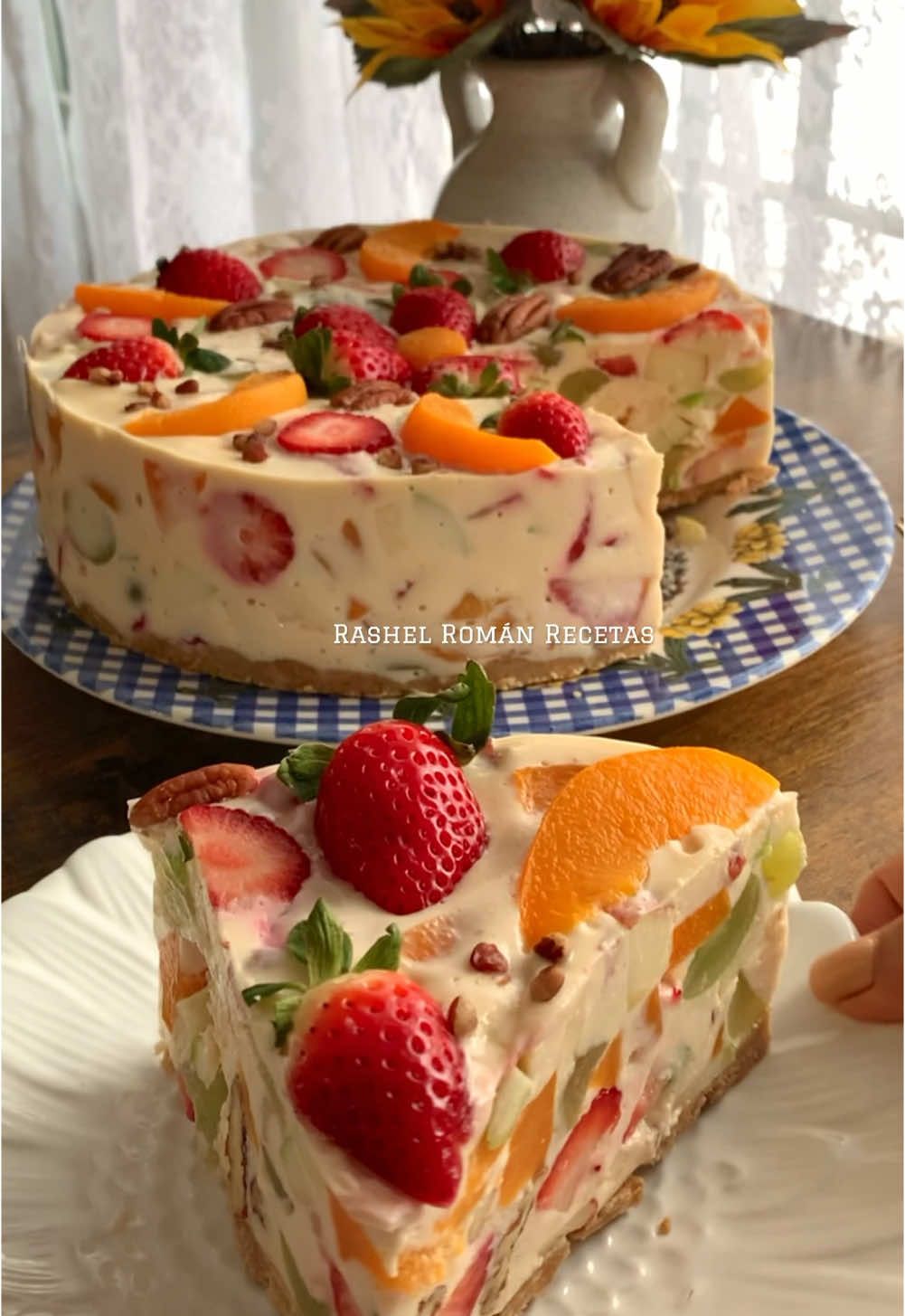 Postre de frutas #rashelromanrecetas #comidamexicana #recetasdecocina #gelatina #sobremesa #postres 