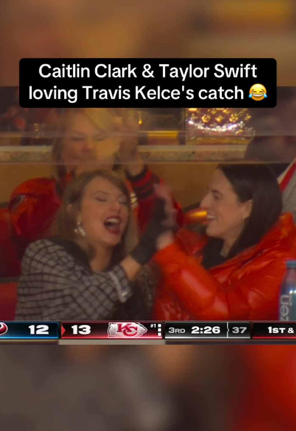 #taylorswift #caitlinclark #nfl #football 