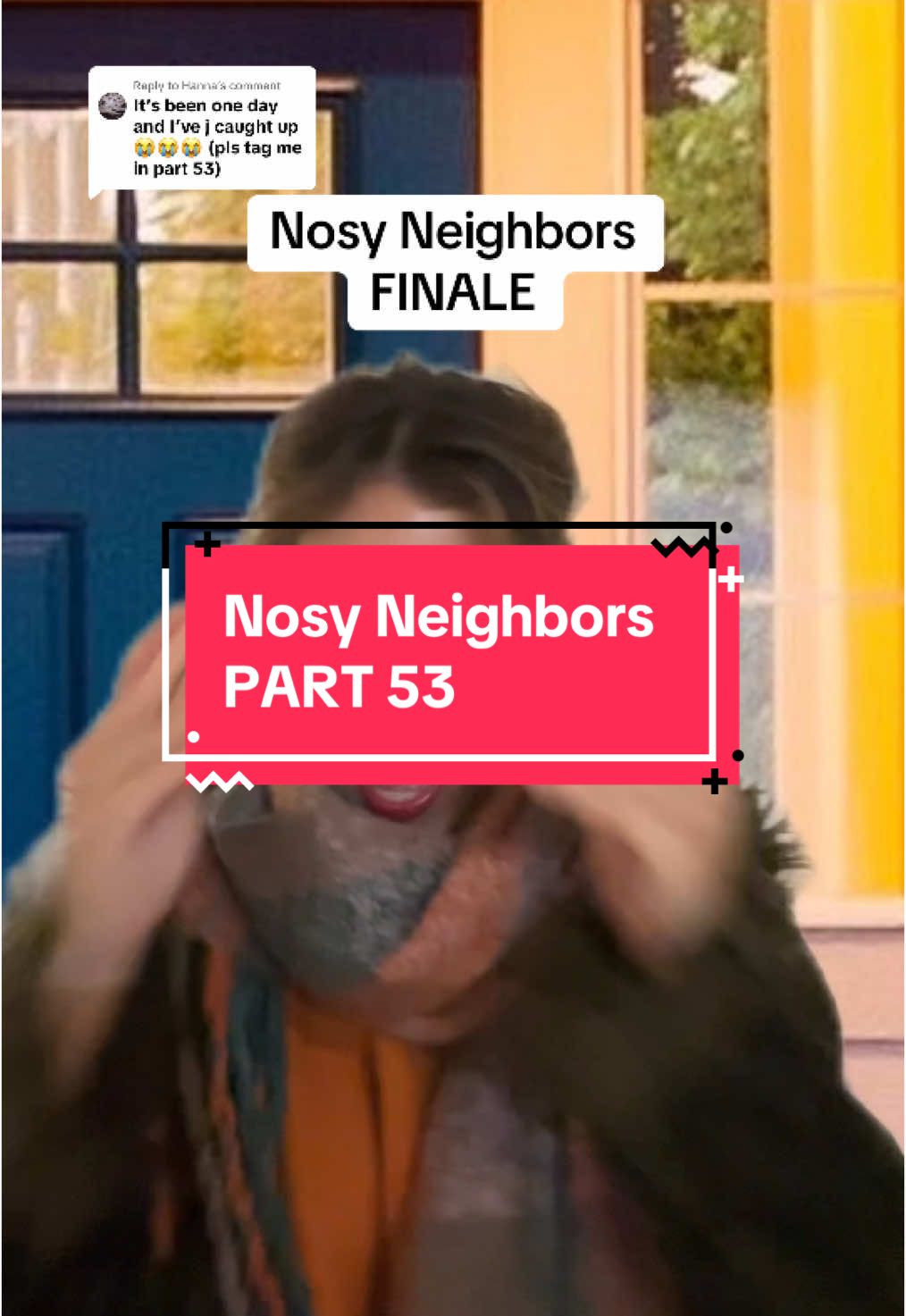 Replying to @Hanna I smell Tony Award #nosyneighbor #neighbors #neighborhood #series #finale #sketch #greenscreen 