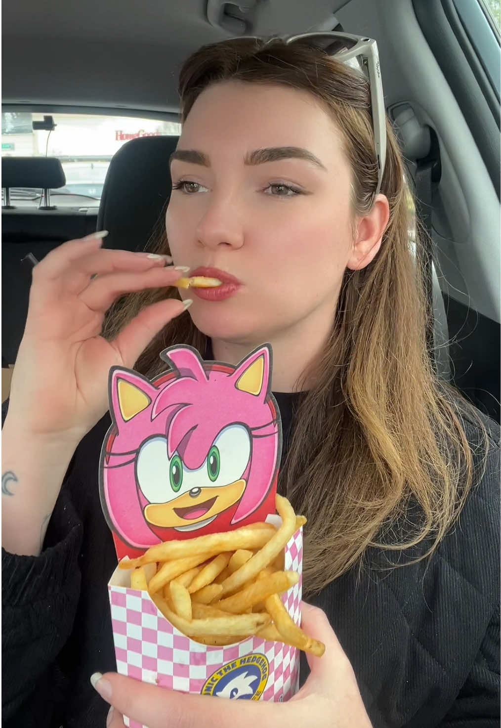 gotta go fast food! 💙🌭✨ @Sonic The Hedgehog Speed Cafe #sonicspeedcafe #atlanta #sonicthehedgehog #shadowthehedgehog #amyrose #knucklestheechidna #tailsmilesprower #rougethebat