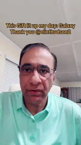 clinthudson2, thank you for this wonderful Gift sent in my LIVE! I'll cherish this moment forever.@clinthudson2 #livegift #galaxy 
