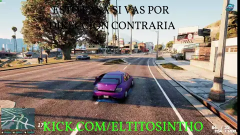ESTO PASA SI VAS MUY RAPIDO EN DIRECCION CONTRAREA  KICK.COM/ELTITOSINTHO #parati #fypシ゚ #eltitosintho #gta5 #gtarp #choque #auto #roleplay #risas #humor #waynontop #genesiscommunity