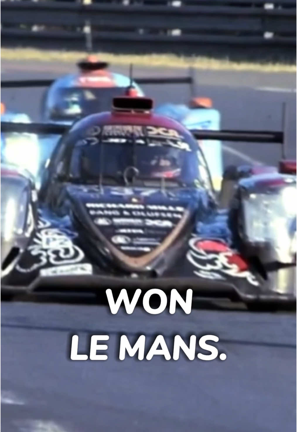 When a lower class car nearly won Le Mans. #lemans #wec #cars #racing 