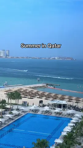 Summer in Qatar #traveltiktok #travellife #luxuryhotel #qatar #visitqatar #luxury 