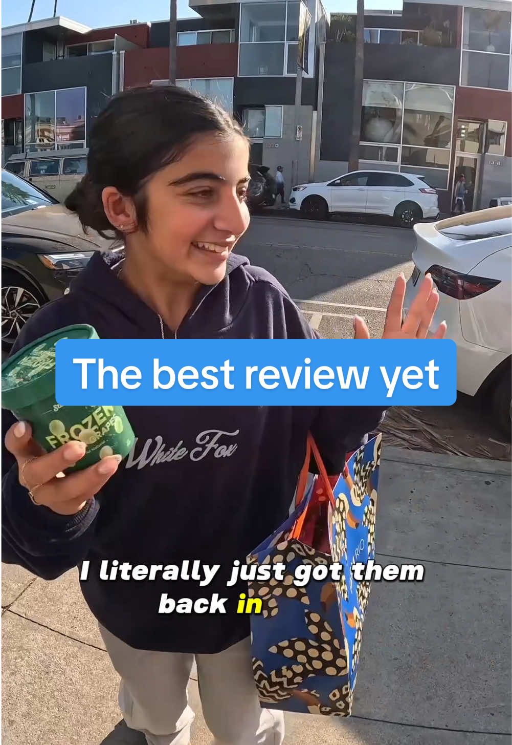 Street Review: The best review yet! So sweet, just watch. I’ve never been asked for a photo before!! Thank you so much!!!!  #streetinterview #fypシ 
