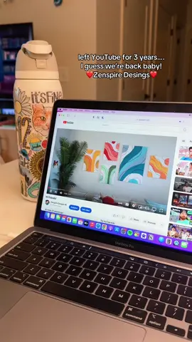 ✨we’re baaaack!✨ #zenspiredesigns #youtube 