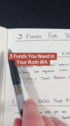3 funds for your Roth IRA #RIPTikTok 