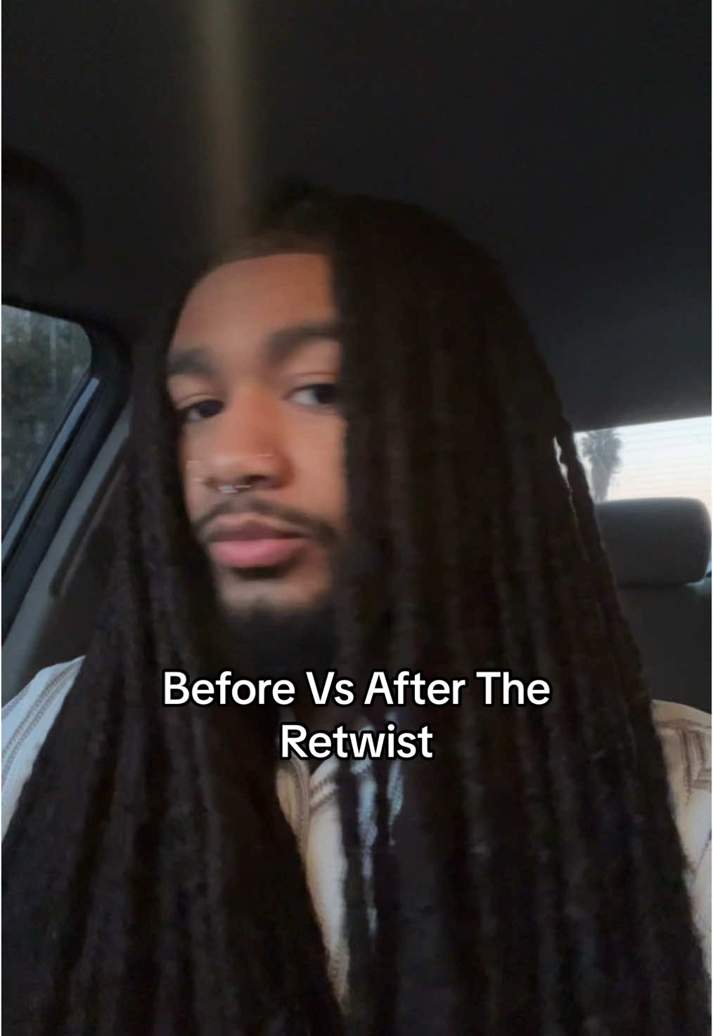 The power of a retwist and haircut #locs #fyp #locjourney #retwist 