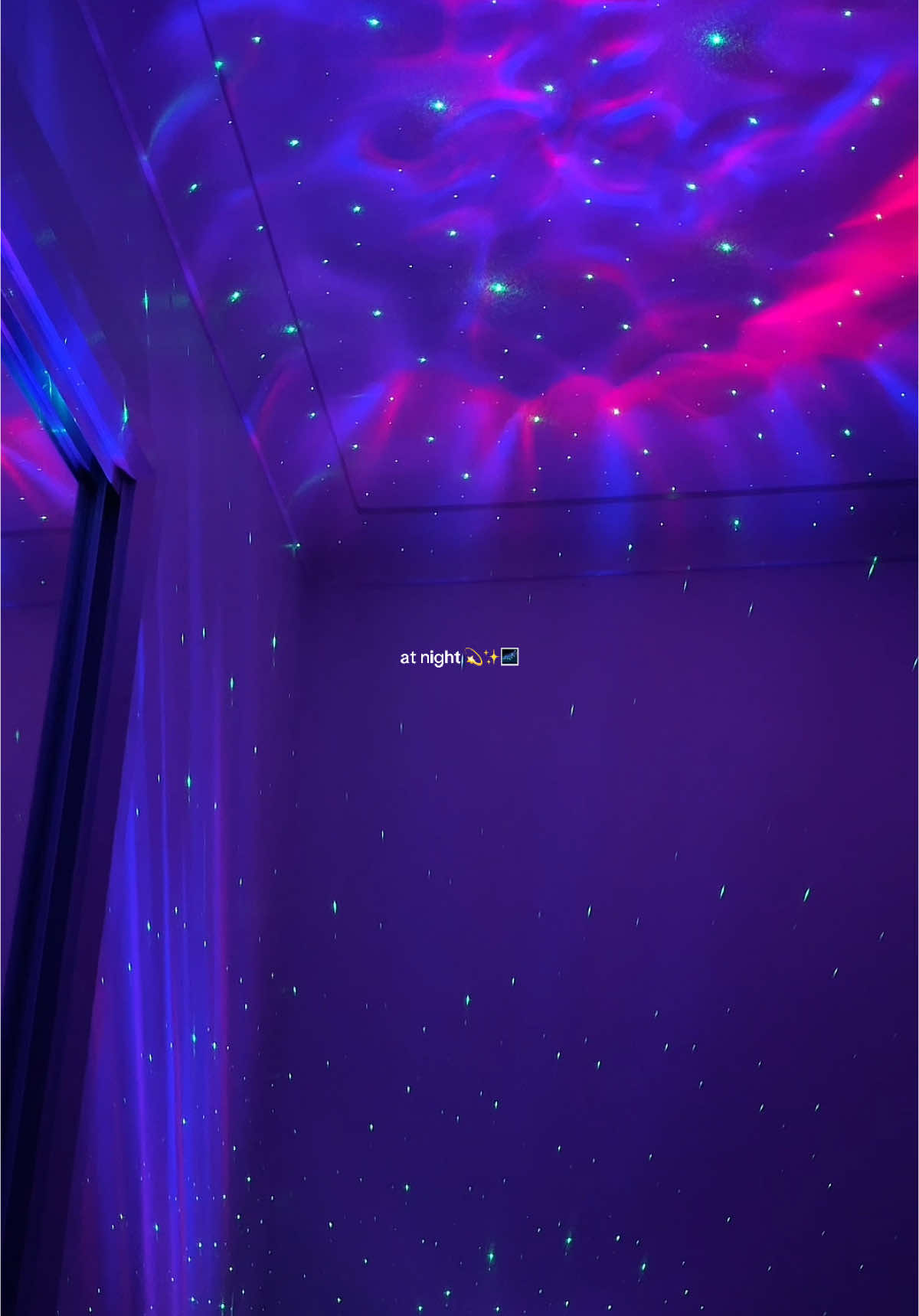 cosy room vibes 🪐 thanks to my mini astronaut nebula-star projector kindly gifted from @SHEIN 💌