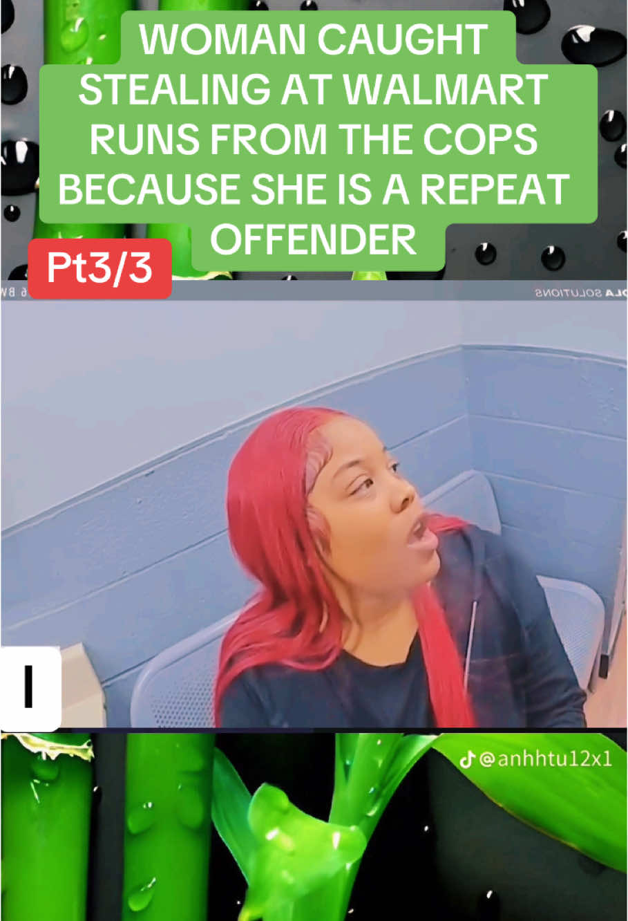 WOMAN CAUGHT STEALING AT WALMART RUNS FROM THE COPS BECAUSE SHE IS A REPEAT OFFENDER #cops #policeofficer #audit #fupp #foryou 
