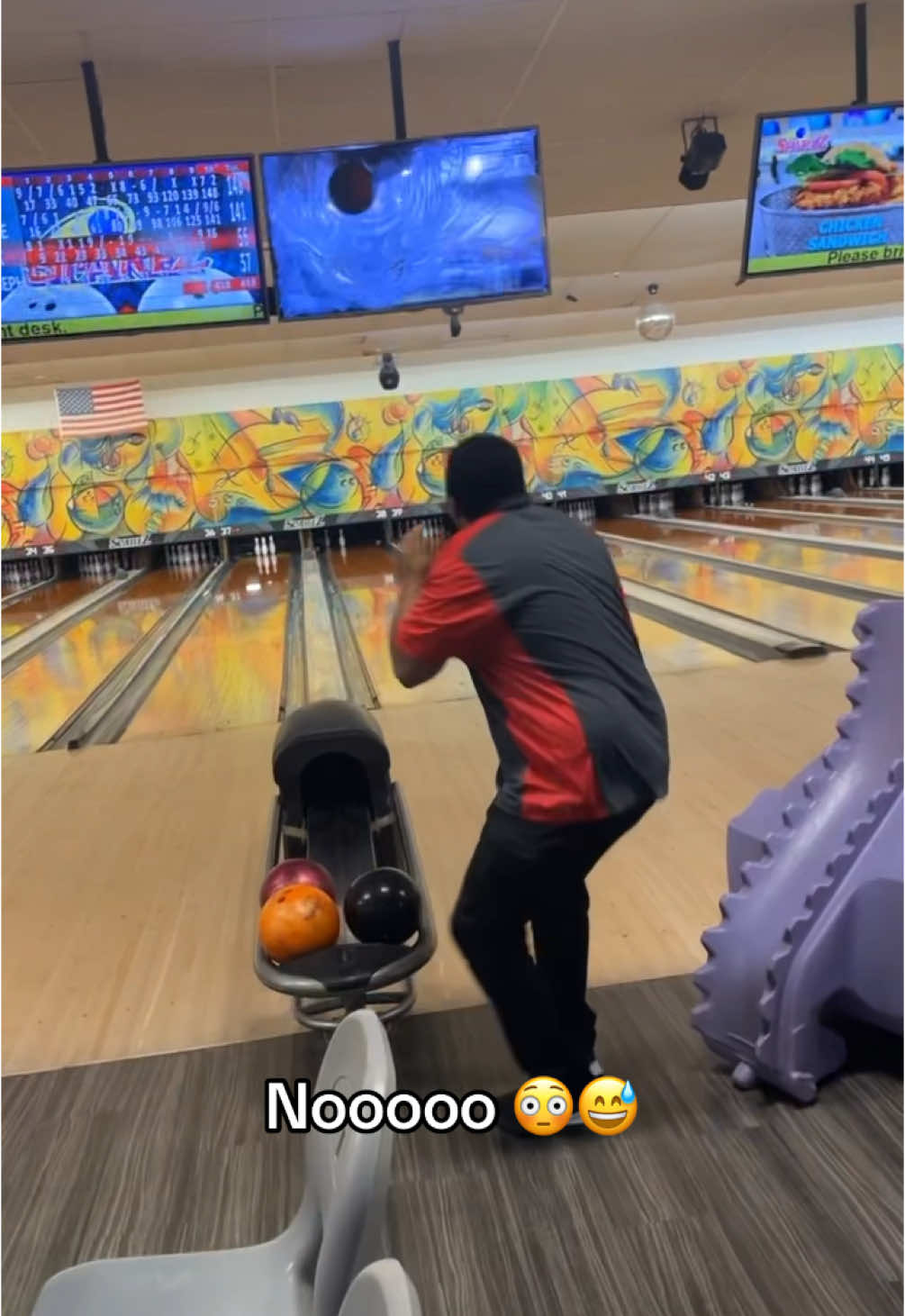 Bro… 🤦‍♂️ (@broward.damian) #fail #bowling #sports #friends #bowl 