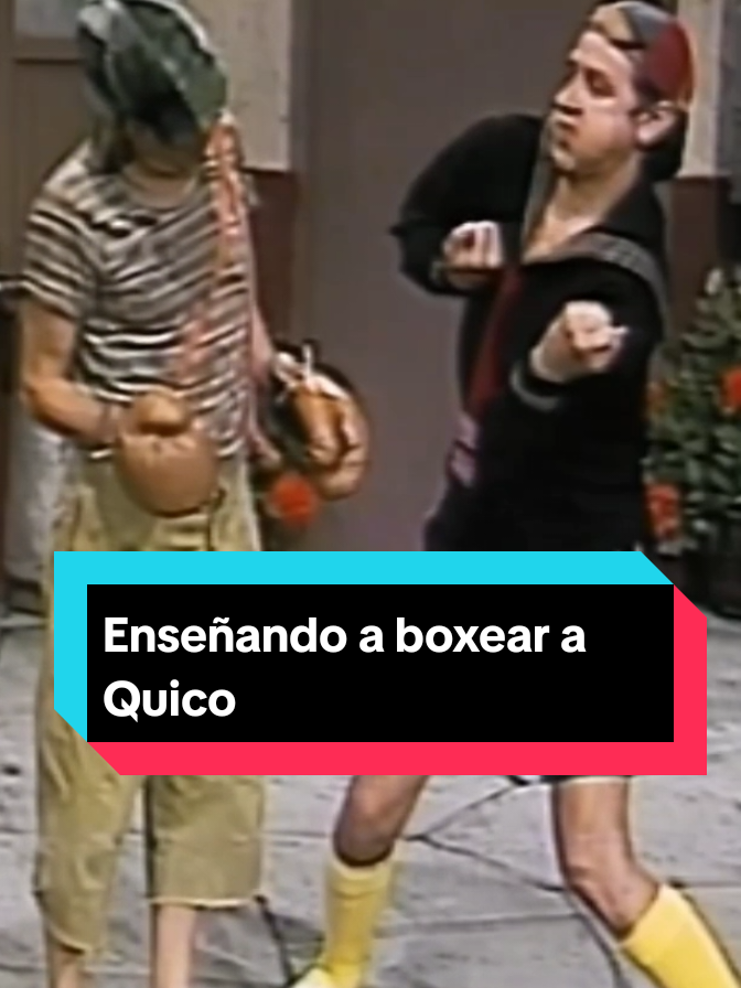 Enseñando a boxear a Quico  #parati #chavo #doñaflorinda #focusplay #kiko #elchavo #chespiritoporsiempre #tv #elchavodel8 