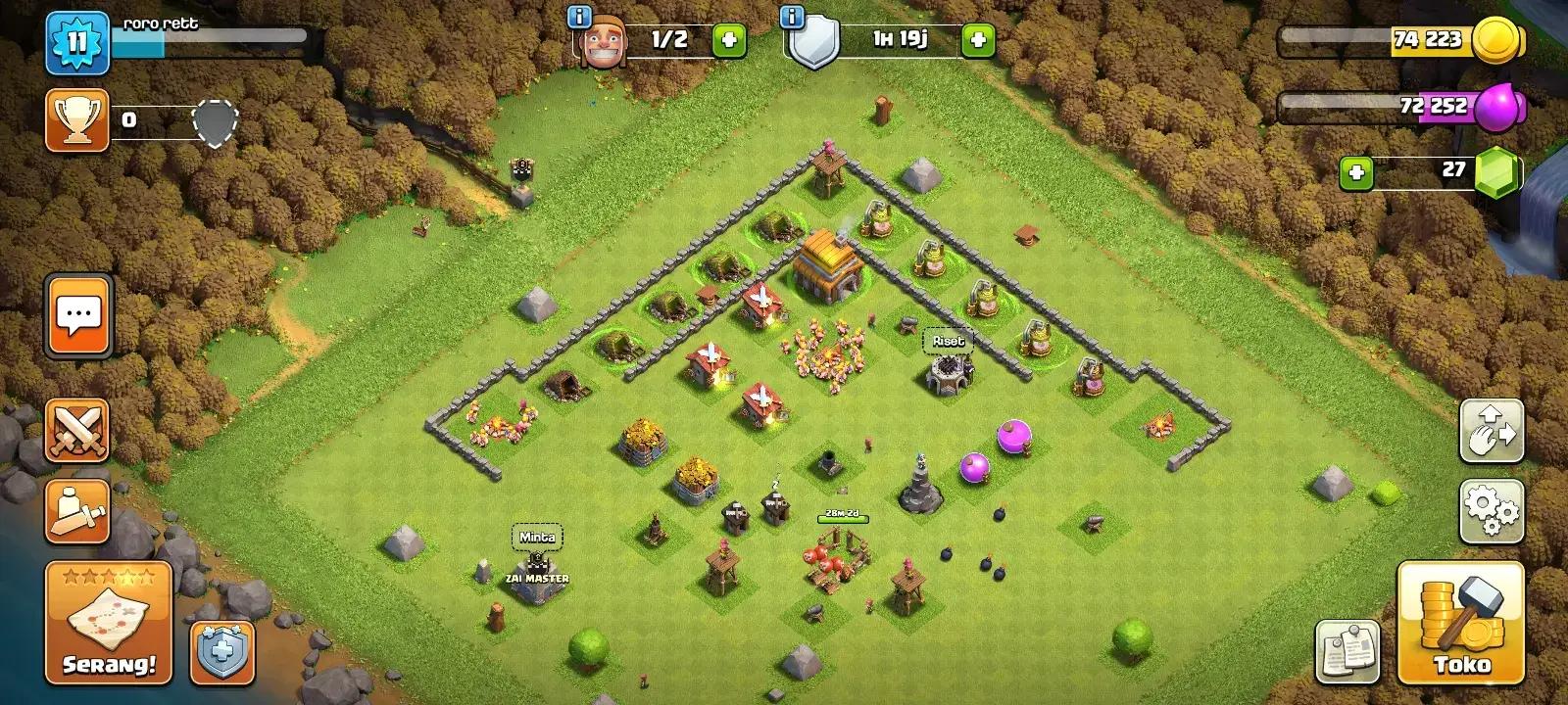 ternyata cewek main COC itu nyata adanya, nyata tapi mainnya kayak main SimCity 😭🙏 Konsisten ikut WAR❌  Upgrade Town Hall dan printilannya✅ #trendcoc #coc #clashofclans #cocwar #clashofclansindonesia #fyp #fyppppppppppppppppppppppp #trending #cewekcoc