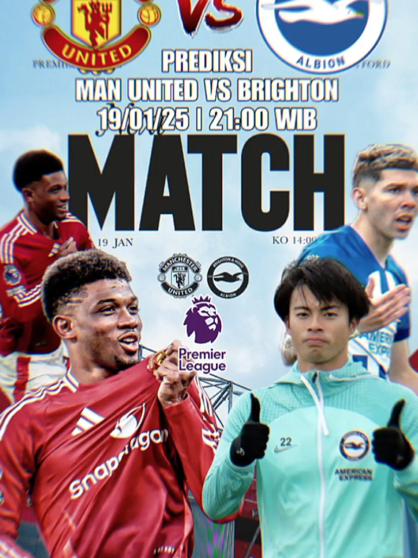 Prediksi Man united vs Brighton guys?  #muvsbrighton #mu #mufc #emyu #manunited #manchesterunited #amaddiallo #manutd #rubenamorim 