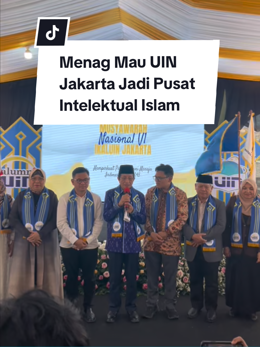 Menteri Agama RI, Nasaruddin Umar menyerukan pentingnya peran alumni Universitas Islam Negeri (UIN) Syarif Hidayatullah Jakarta dalam mengembangkan pemikiran Islam modern yang inklusif dan damai. Hal ini disampaikan Menag dalam Reuni Akbar dan Musyawarah Nasional (Munas) ke-6 Ikatan Alumni UIN (IKALUIN) Jakarta yang digelar di Gedung Alumni Center, Tangerang Selatan. 