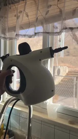 A household gadget that is a must have!! I love that this also sterilizes while it cleans 🙌🏼 #steamcleaner #householditems #cleaningtiktok #cleaninghacks #cleaninggadgets #cleaningmotivation 