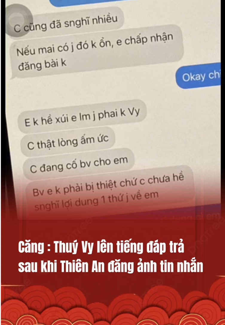 Căng : Thuý Vy lên tiếng đáp trả sau khi Thiên An đăng ảnh tin nhắn #hto_ent #news #tintuc #jackj97 #jack #drama #thienan #thuyvy #xuhuong 