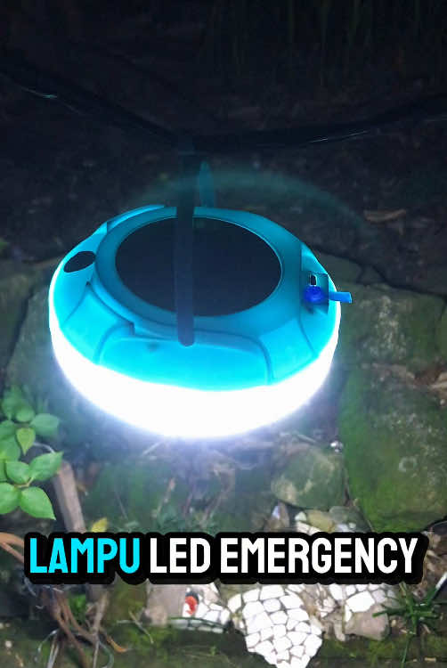 Lampu emergency UFO siap menerangi malam mu #lampu #lampuemergency #lampuLED #ledufo #lampuufo 