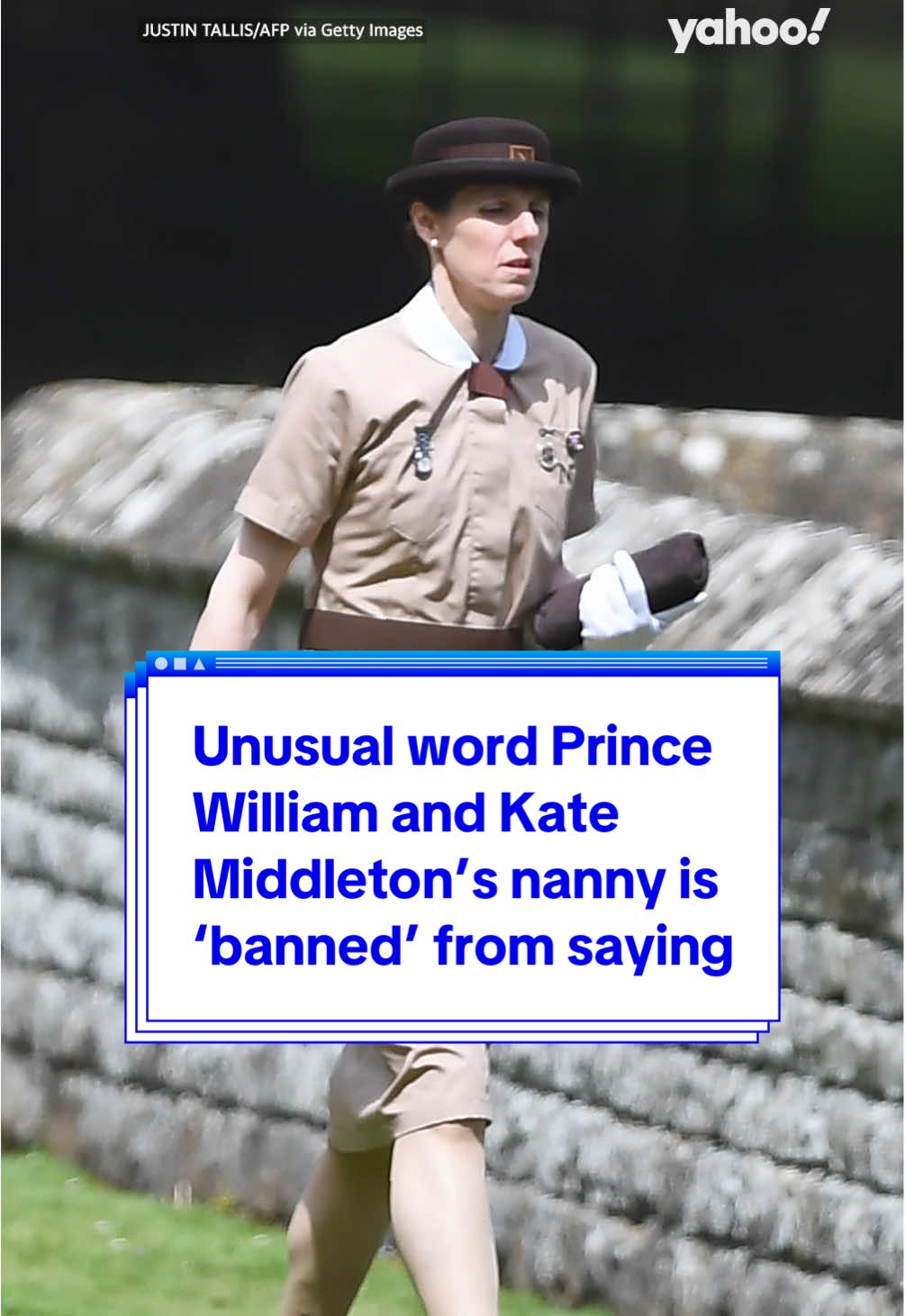 Unusual word #PrinceWilliam and #KateMiddleton’s nanny is ‘banned’ from saying 👑 #britishroyalfamily #britishroyals #yahooaustralia 