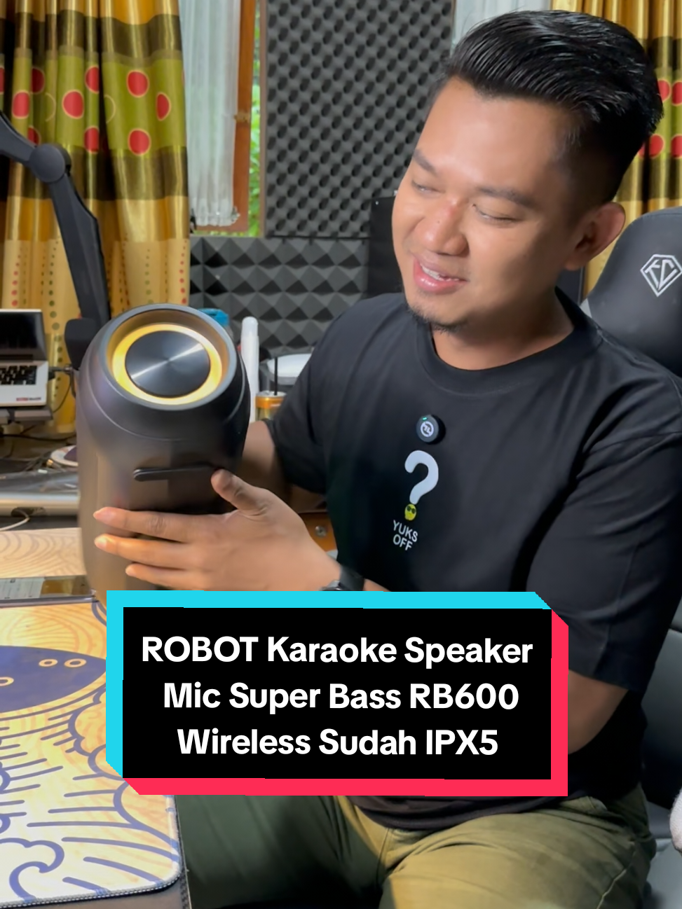 Robot rb600 speaker dilengkapi dengan mic buat karaoke. #speakerrobot #robotrb600 #robotspeaker #speakerrobotrb600 #CuanTanpaBatas #spikerkaroke 