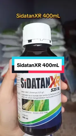 SidatanXR 400mL. Insektisida SidatanXR 400mL spesialis pembasmi hama ulat dalam batang. 👍🏻 #petrosidagresik #insektisida #sidatanxr #sidatanxr400ml #ampuh #ulatdalambatang #penggerekbatang #werengcoklat #populer #relevan #fyp #fypシ゚ #fypツviral 