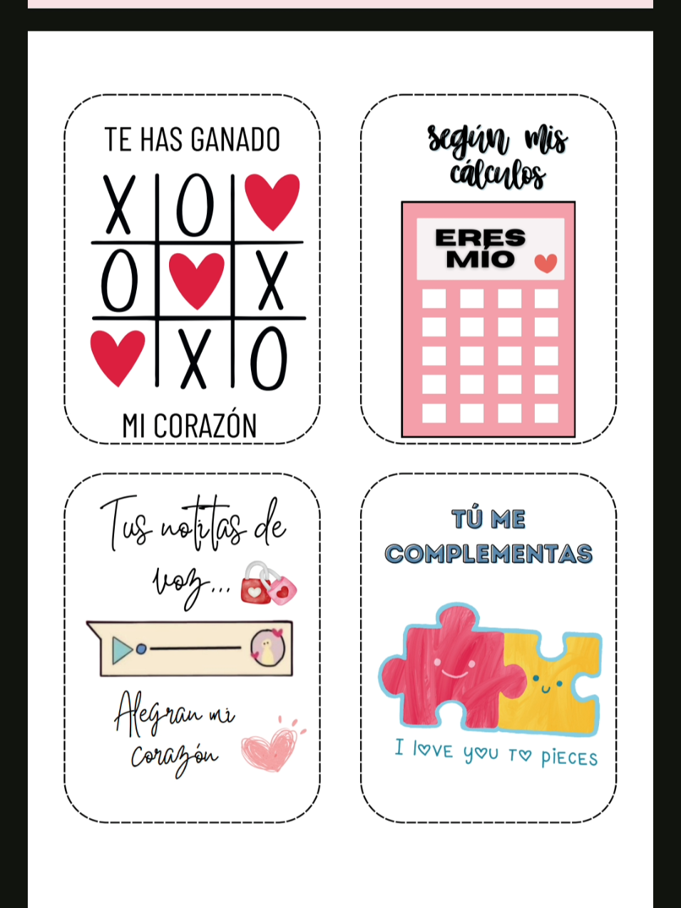 💌 ¡Sorprende con amor en San Valentín ! 💌   Obtén 100 notas de amor únicas y hermosas para dedicar a esa persona especial. ❤️ Formato exclusivo en PDF, ideal para cualquier ocasión. ¡Solo por 10 soles! 👝 Pago fácil y rápido por Yape o BCP. Oferta válida solo en Perú 🥰   📲 ¡No dejes pasar esta oportunidad de regalar amor! Información por DM o WhatsApp 953586876 💗 #AmorCreativo #RegalosConCorazón #PerúCompra #DetallesConAmor #NotasDeAmor #sanvalentin #novios #pareja #detalles #regalospersonalizados #amor 