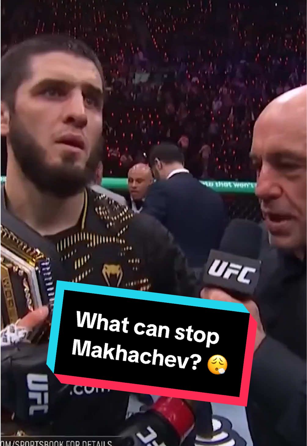 ISLAM WITH HIS VERSION OF... “YOU WANT SOME? COME GET SOME!” 🏆 #UFC311 #UFC #MMA 