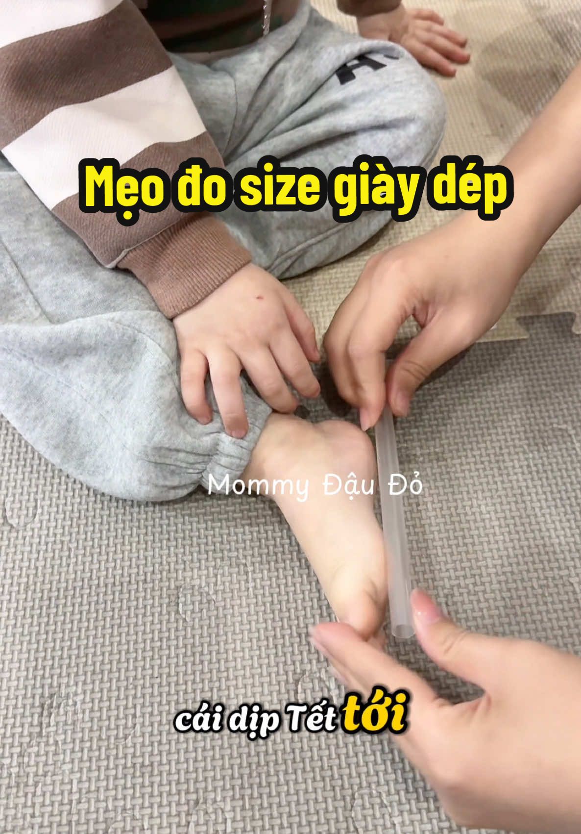 Đi mua giày dép cho con mà chả phải lo đổi size nữa các mẹ ơi #viral #tmgr #mommydaudo #reviewmevabe #mẹo #meochamcon #mẹovặt 